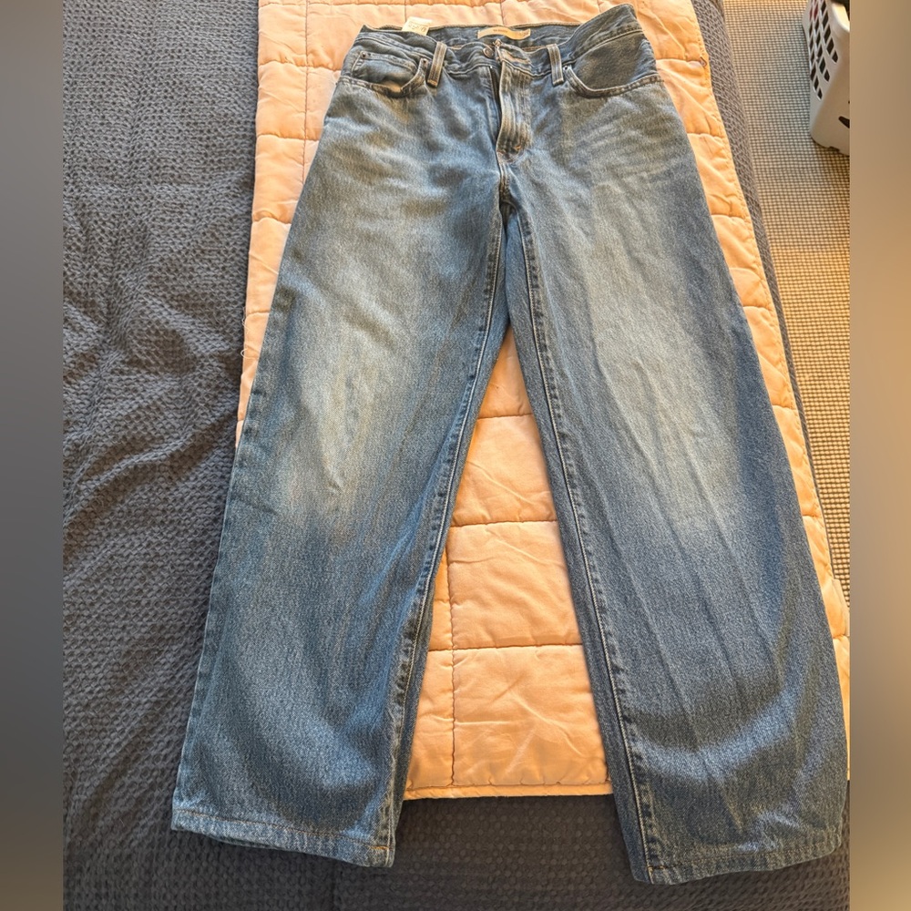 Levi's Women's ‘94 Baggy Jeans—hemmed to 27” for petites